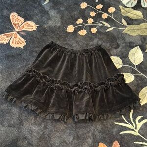 Hanna Andersson Black Ruffled Bubble Skirt